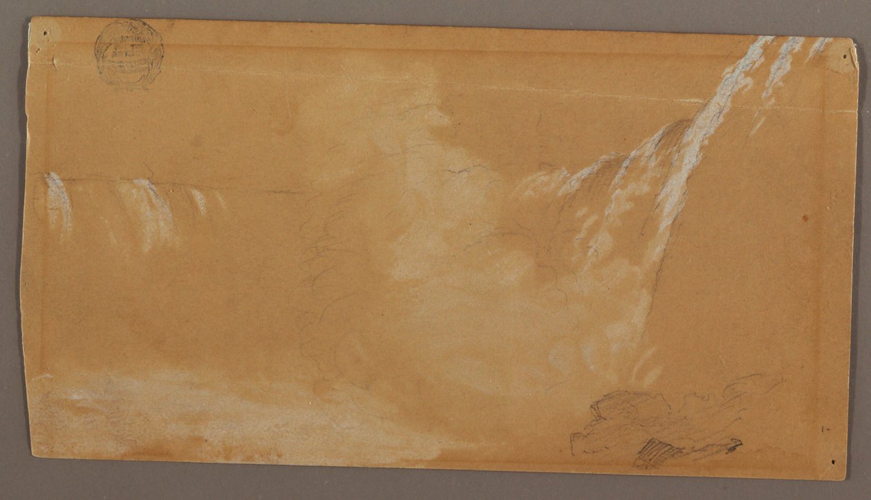 Greater Part of Horseshoe Falls, Seen from the Canadian Side of the Niagara River by Frederic Edwin Church
