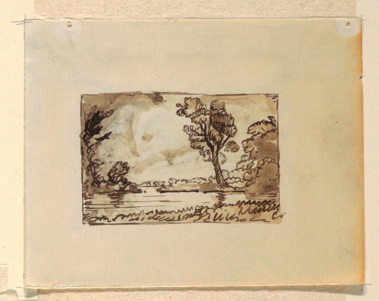 Imaginary Landscape by Frederic Edwin Church