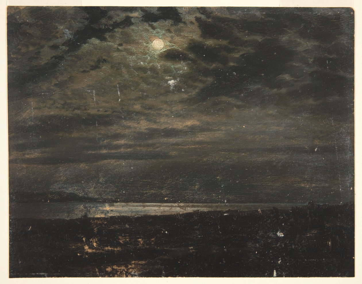 Moonlit Coast by Frederic Edwin Church