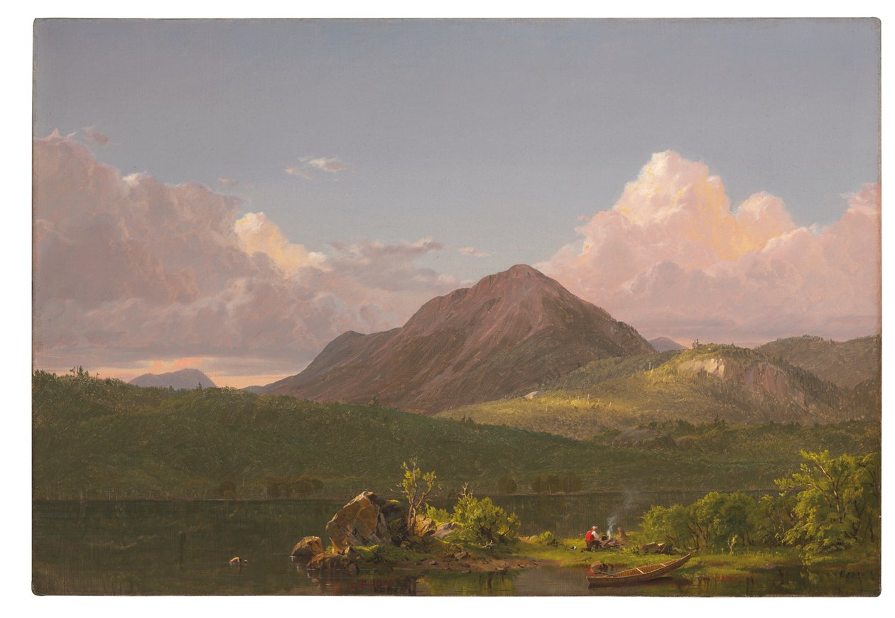 Mount Newport on Mount Desert Island by Frederic Edwin Church