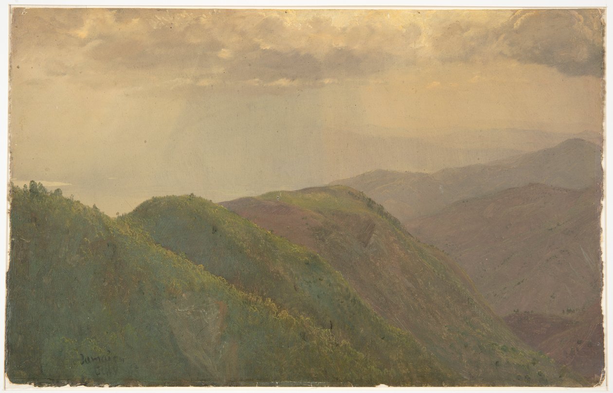 Mountains in Jamaica by Frederic Edwin Church