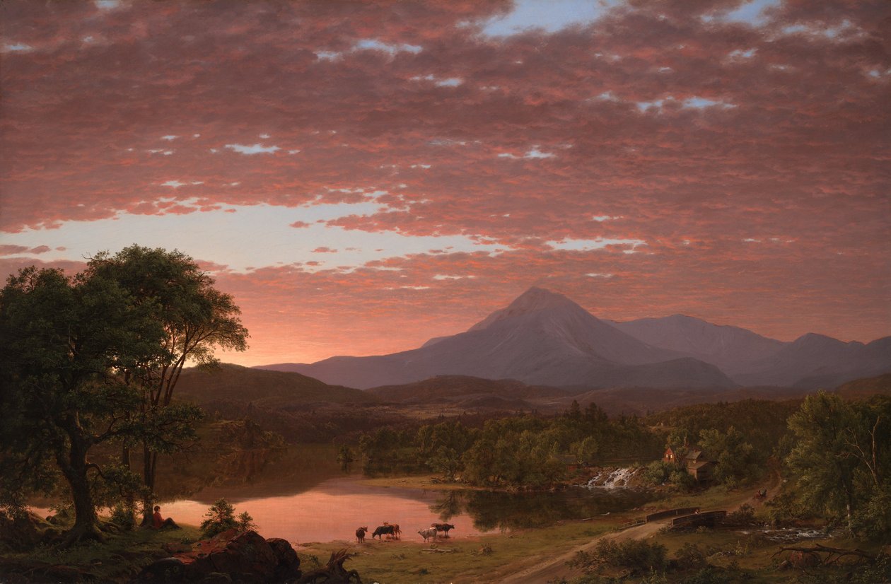 Mt. Ktaadn by Frederic Edwin Church