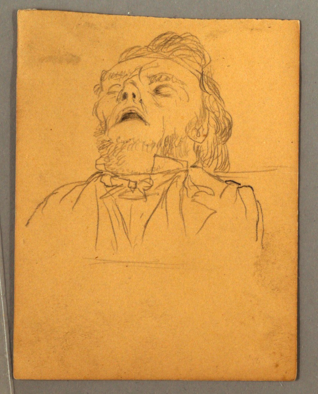 Portrait of Sleeping Man by Frederic Edwin Church