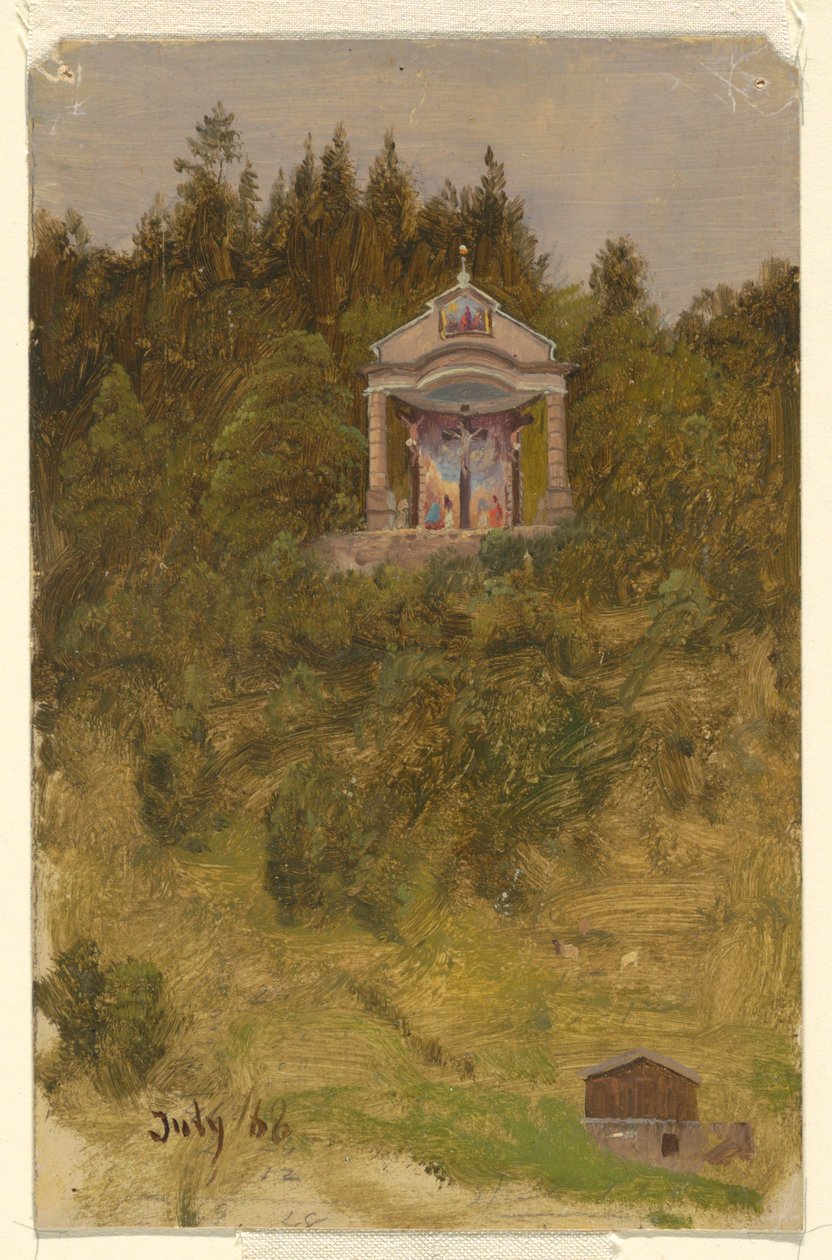 Shrine, Bavaria by Frederic Edwin Church