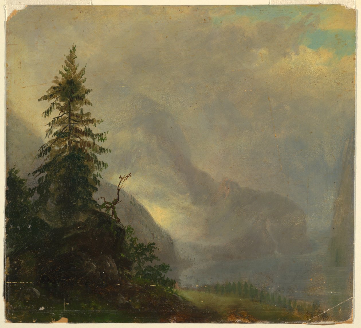 The Koenigsee, near Berchtesgaden, Bavaria by Frederic Edwin Church