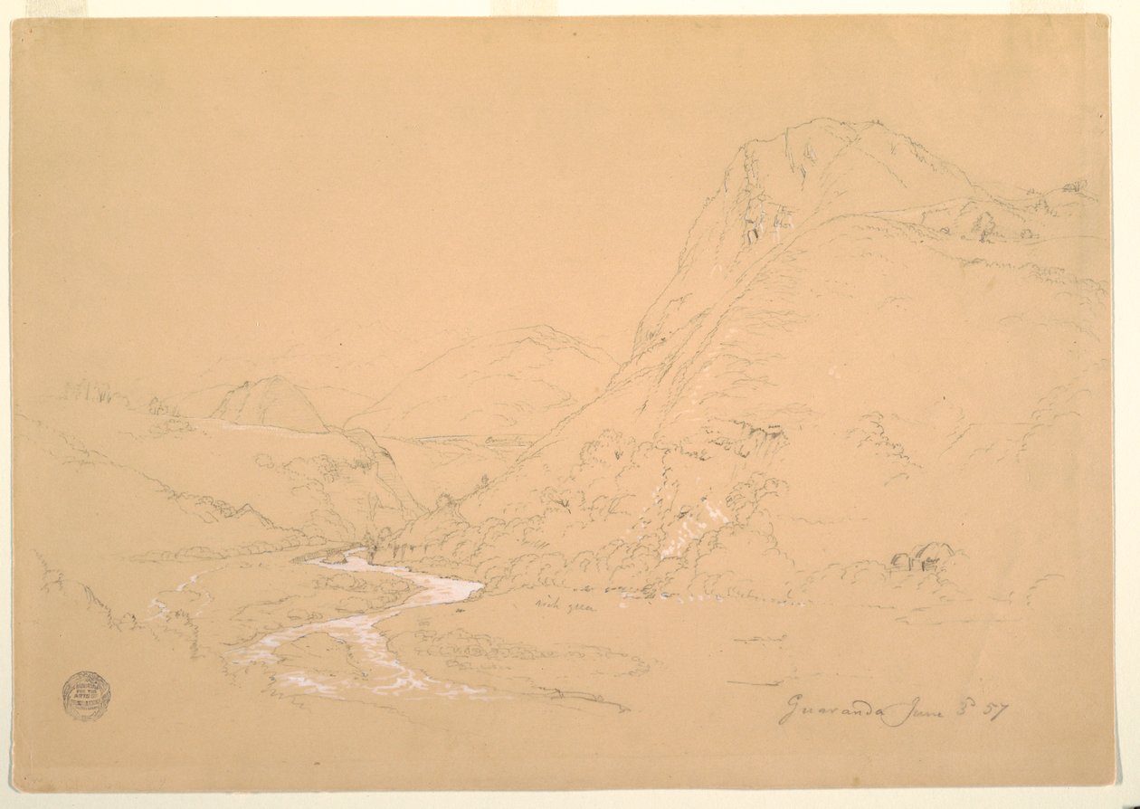 Valley Near Guaranda by Frederic Edwin Church