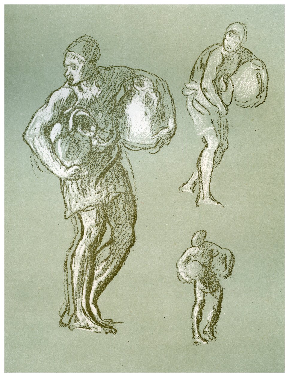 Studies for The Arts of Peace by Frederic Leighton