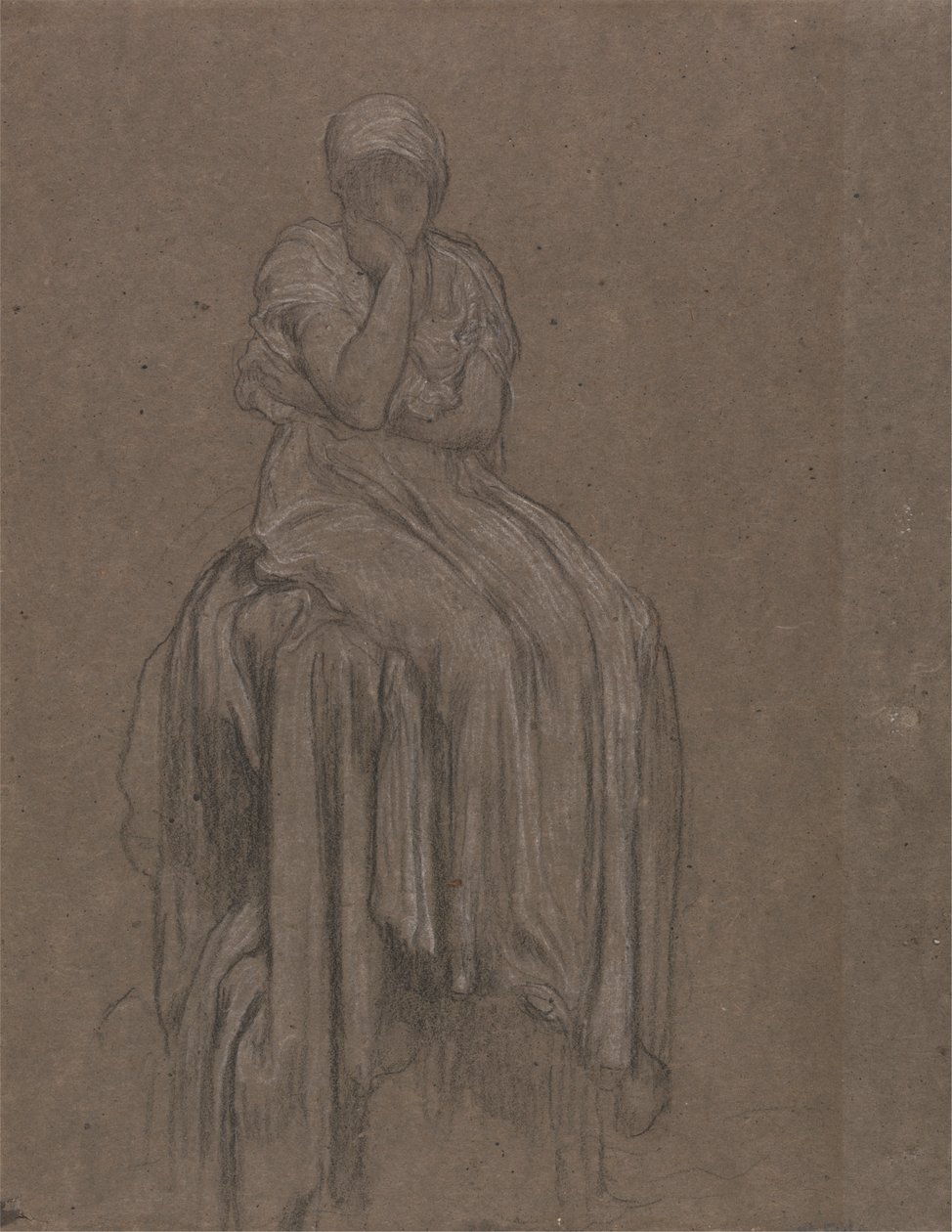 Study for Solitude by Frederic Leighton