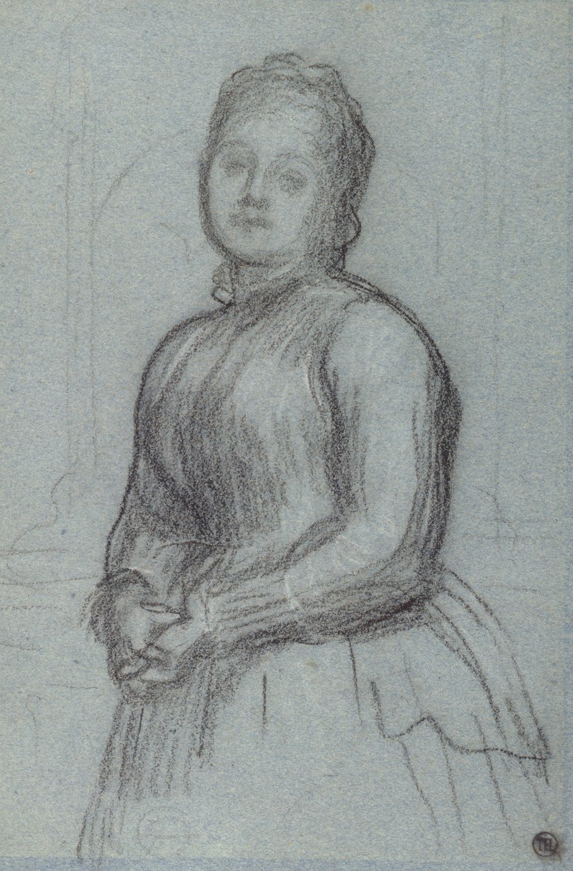 Study for the Portrait of Hannah, Countess of Rosebery, c.1880 by Frederic Leighton