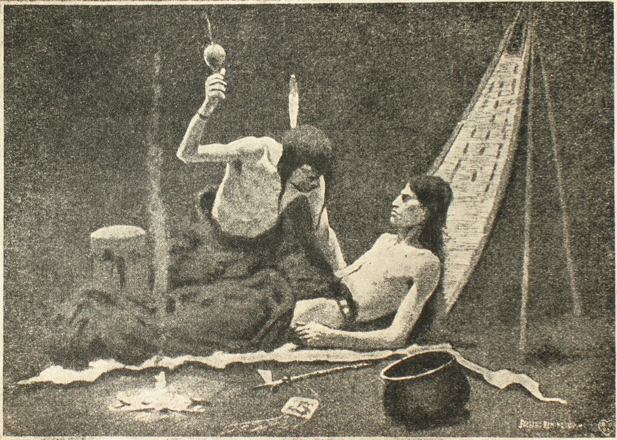 Brother, Rise, Be Filled with Strength by Frederic Remington