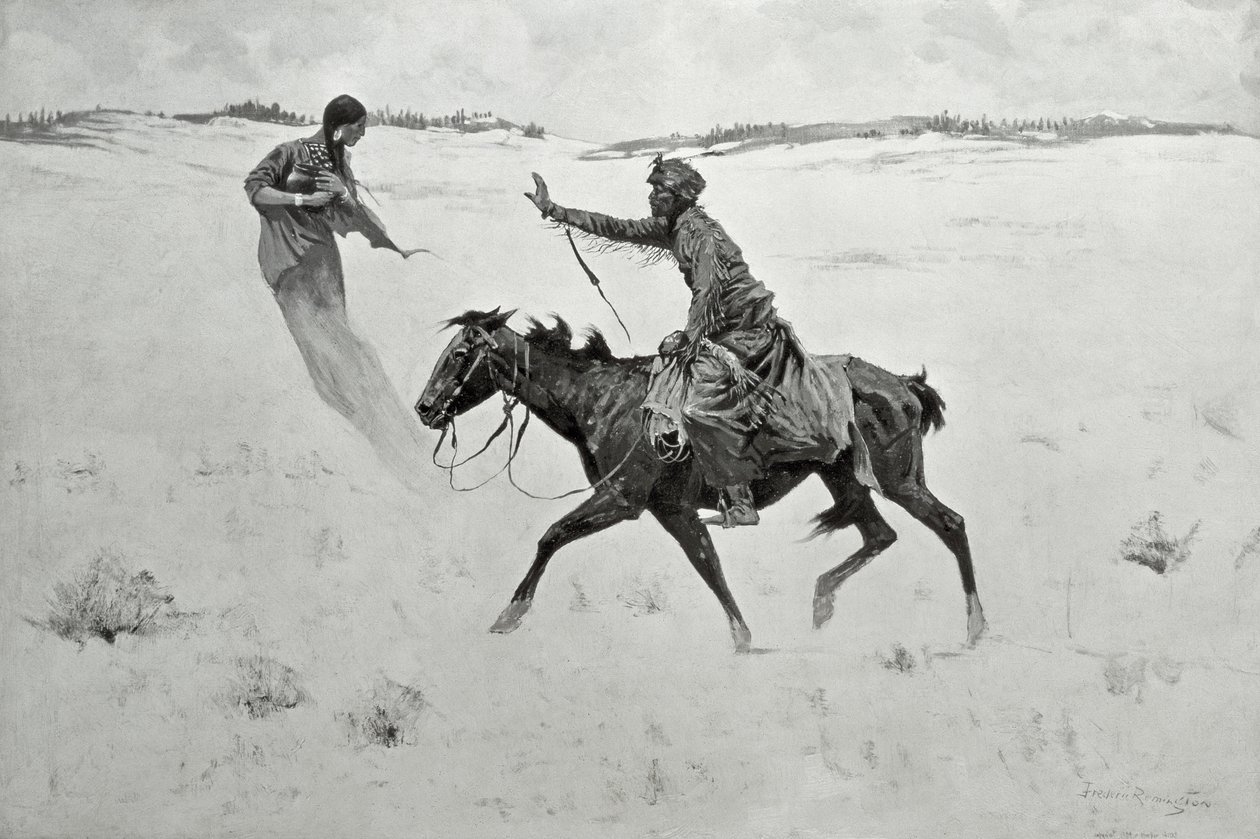 How Order No. 6 Went Through, or The Vision by Frederic Remington