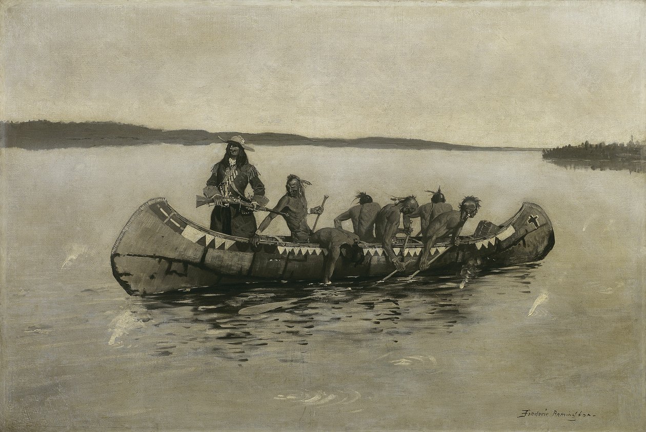 This Was a Fatal Embarkation by Frederic Remington
