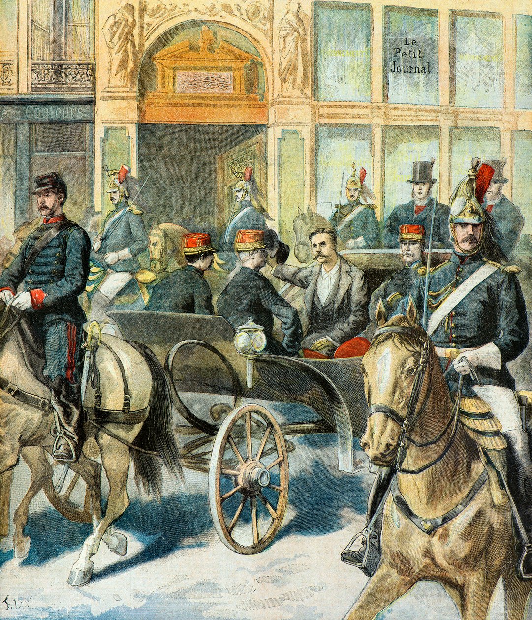 President of the Republic Casimir Perier Returns by Frederic Theodore Lix