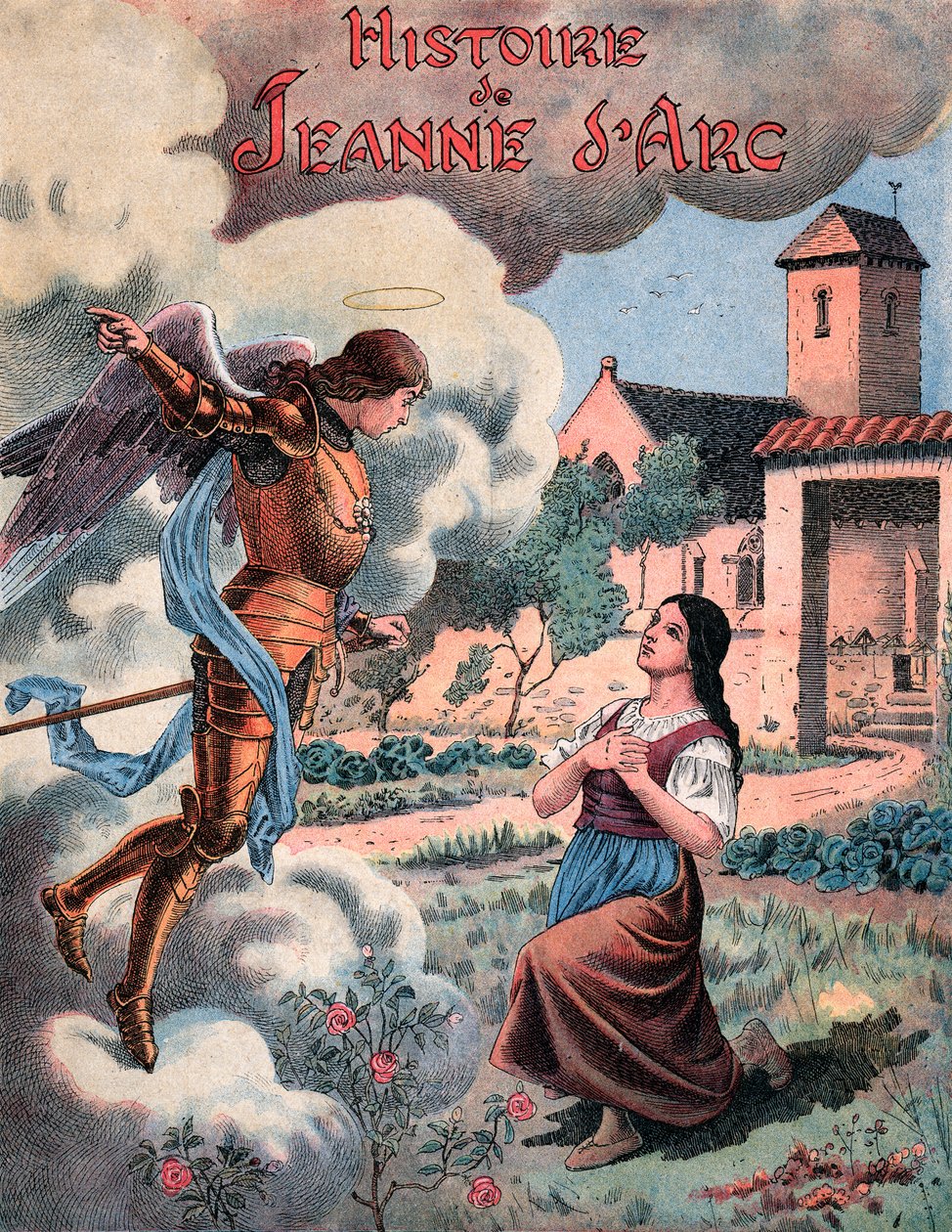 The Calling of Joan of Arc by Archangel Michael by Frederic Theodore Lix
