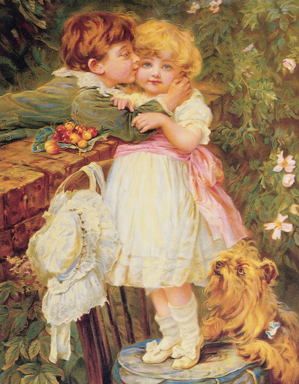 Over the Garden Wall by Frederick Morgan