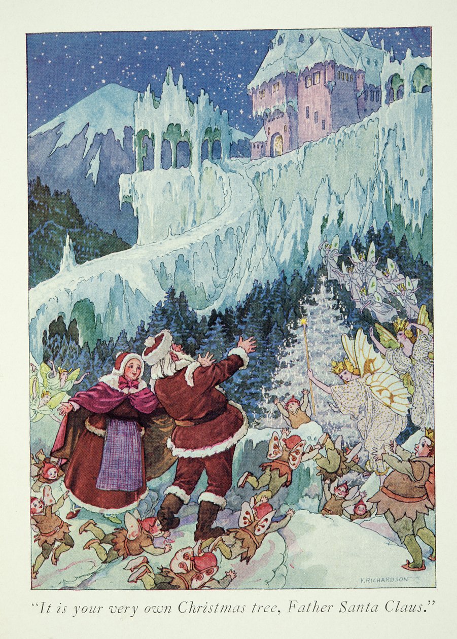 Illustration from A Visit to Santa Claus Land by Frederick Richardson