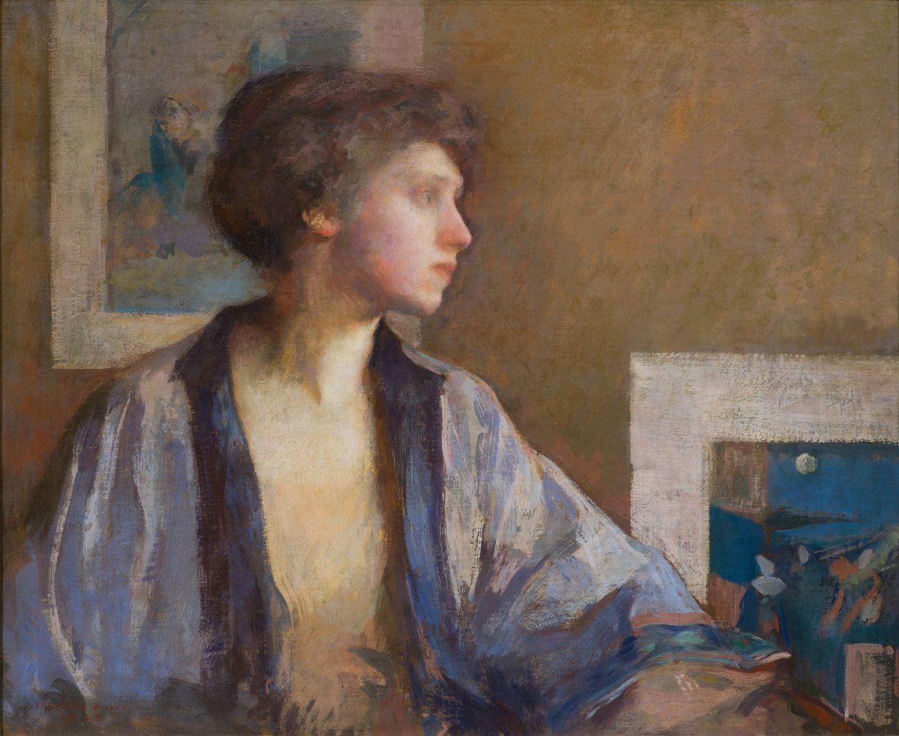 The Blue Kimono by Frederick Andrew Bosley
