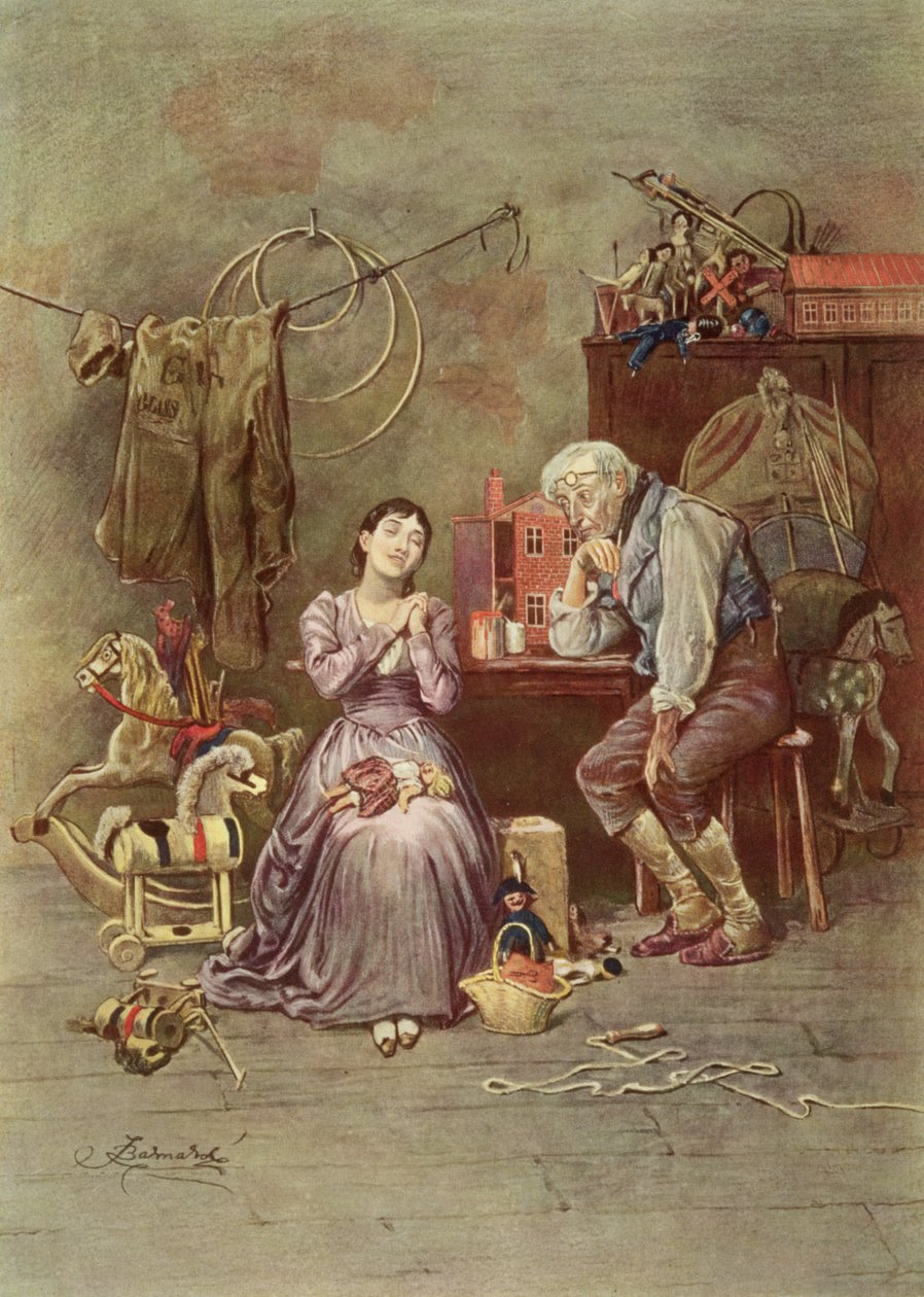 Caleb Plummer and His Blind Daughter, Scene from 