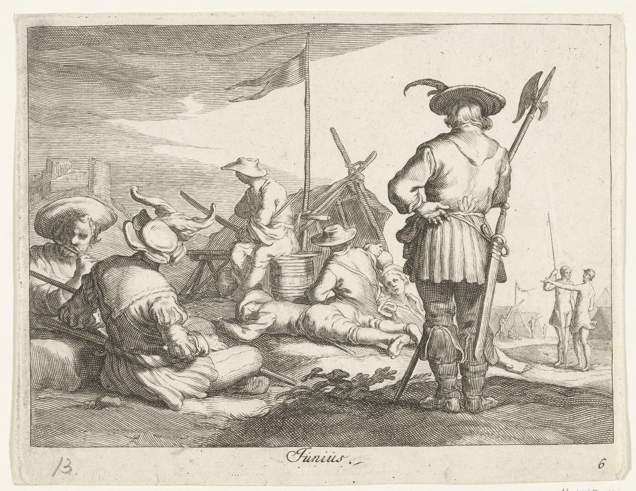 The Month of June by Frederick Bloemaert