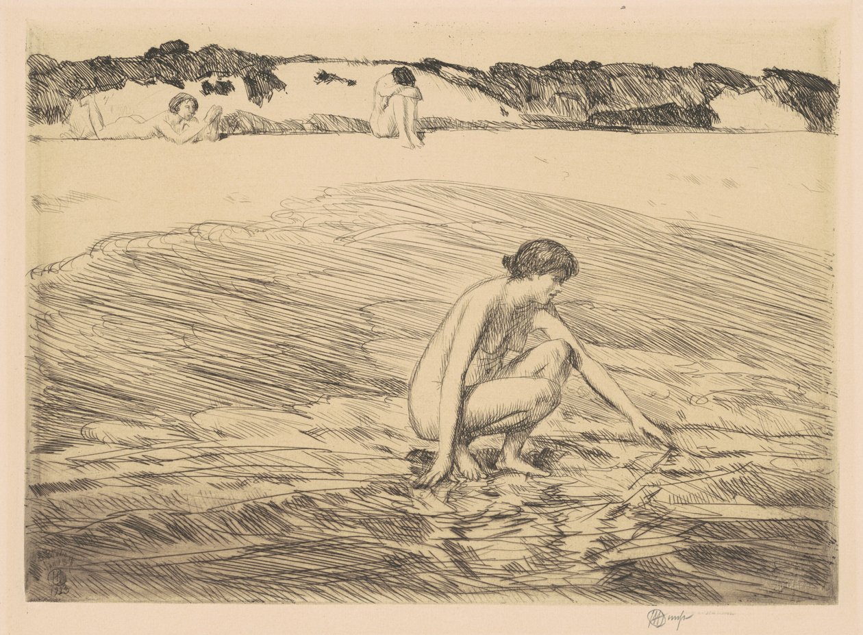 High Tide, Montauk by Frederick Childe Hassam