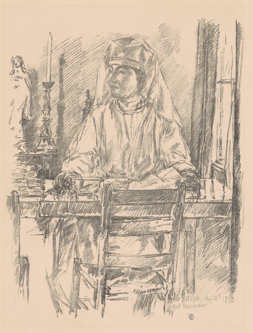 Red Cross Nurse, 1918 by Frederick Childe Hassam