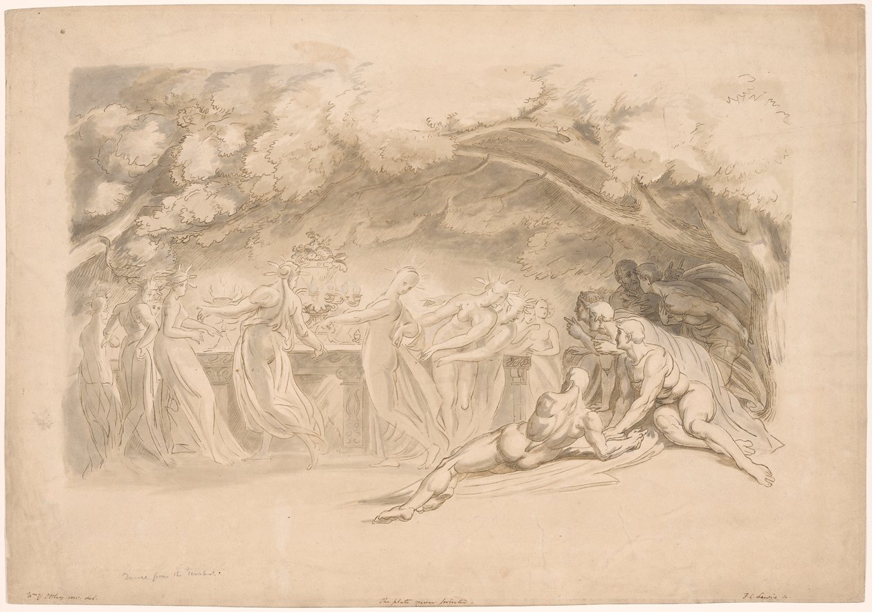 The Dance of the Nymphs, from The Tempest by Frederick Christian Lewis