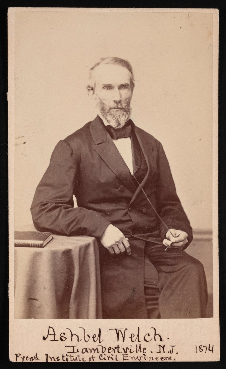 Portrait of Ashbel Welch by Frederick Gutekunst