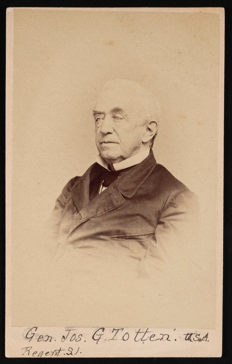 Portrait of Gen. Joseph Gilbert Totten by Frederick Gutekunst