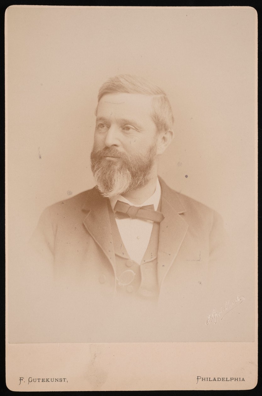 Portrait of Horatio Curtis Wood, Jr. by Frederick Gutekunst