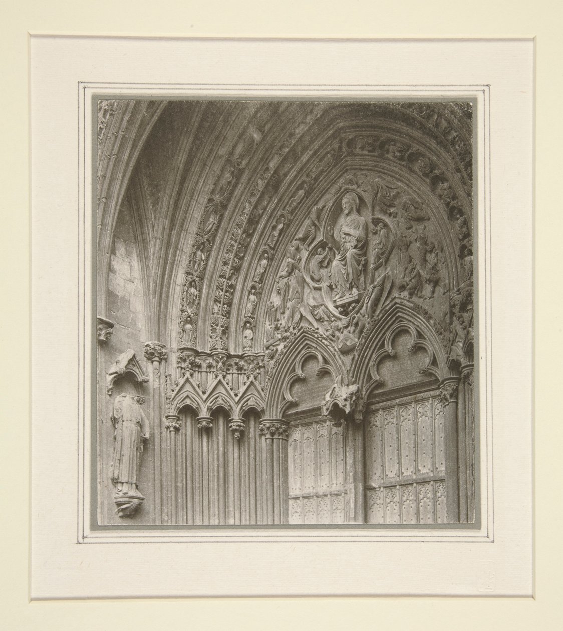Lincoln Cathedral, South East Porch by Frederick Henry Evans