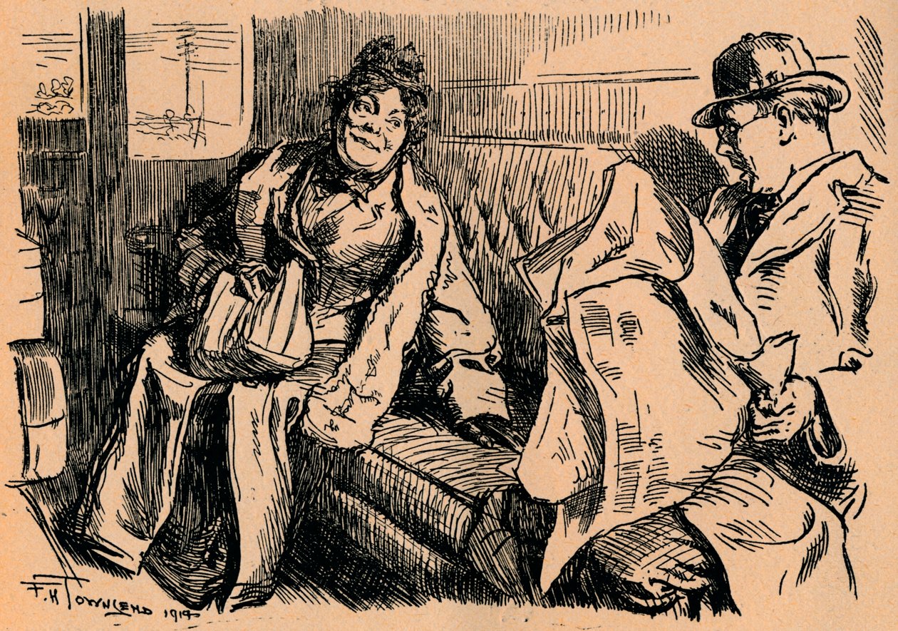Non-Stop, 1919 by Frederick Henry Townsend