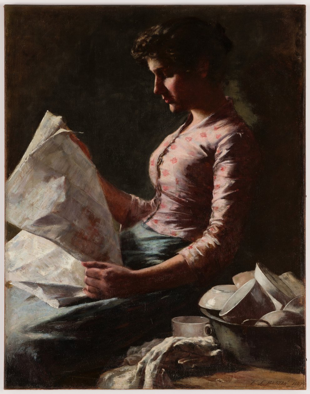 The Morning News by Frederick James Boston