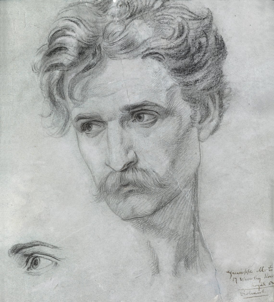 Study of Giuseppe Moto by Frederick James Sheilds