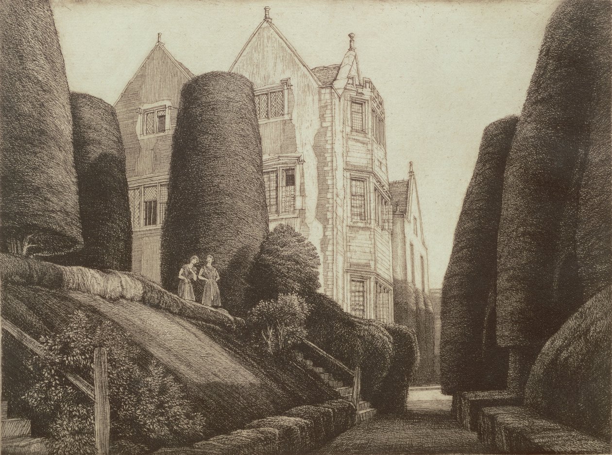 Owlpen Manor by Frederick Landseer Maur Griggs