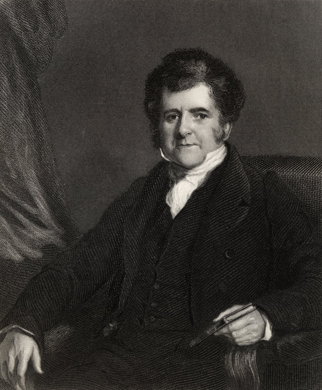 Richard Bright, engraved by H. Cock, from 