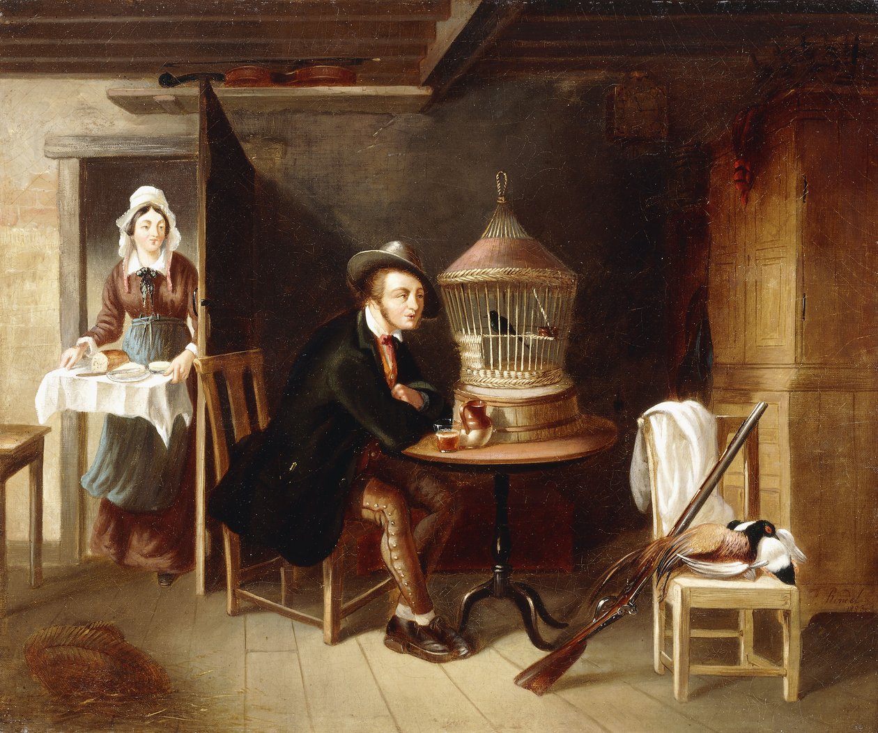 His Favourite Pet by Frederick Rondel