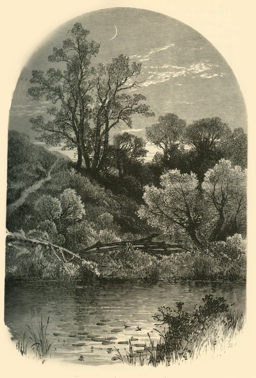 Banks of the Housatonic, at Pittsfield by Frederick William Quartley