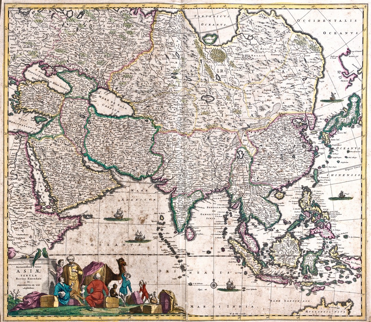 Asia by Frederick de Wit