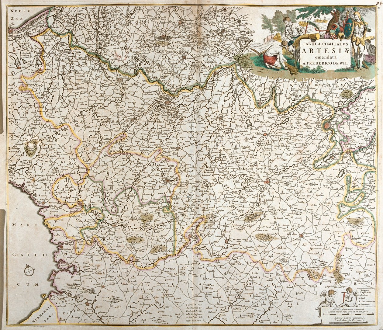 Belgium, N by Frederick de Wit
