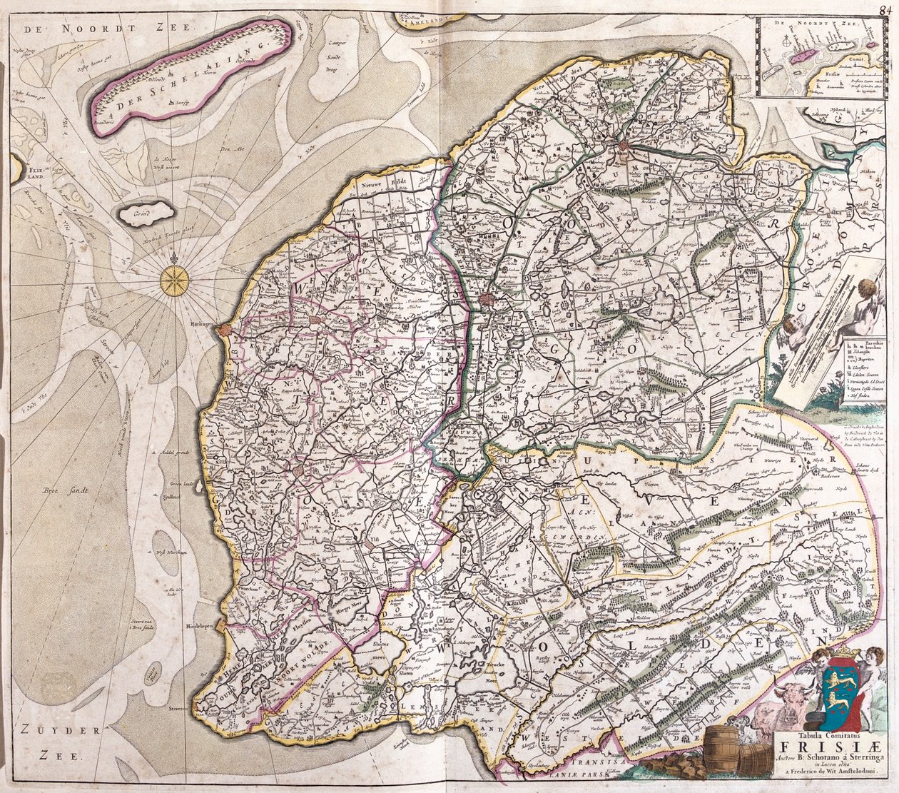 Friesland, Groningen, Netherlands by Frederick de Wit