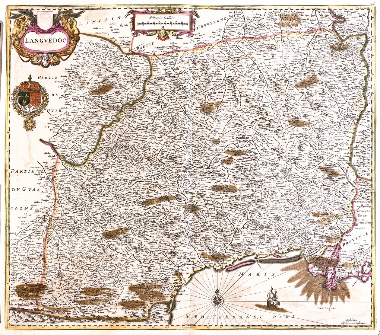 Languedoc, France by Frederick de Wit