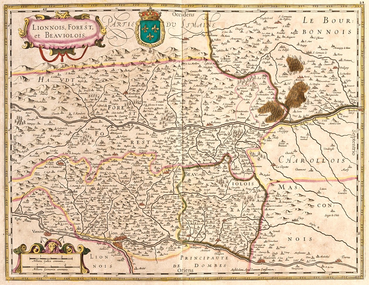 Rhône-Alpes, France by Frederick de Wit