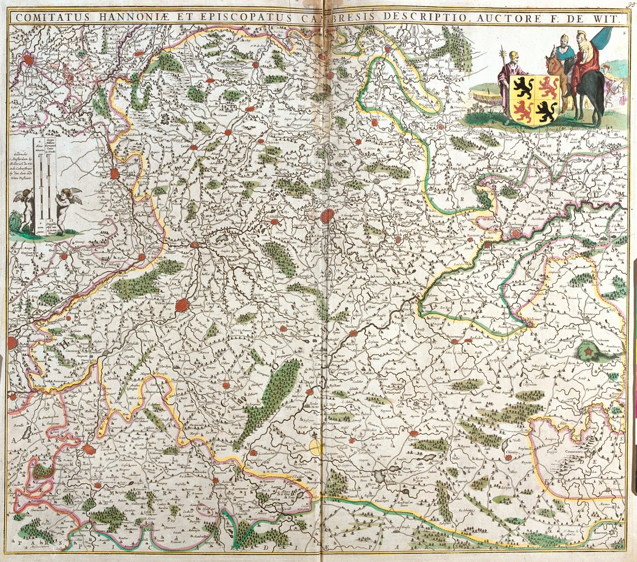 Wallonia, Nord-Pas-de-Calais, Belgium, France by Frederick de Wit