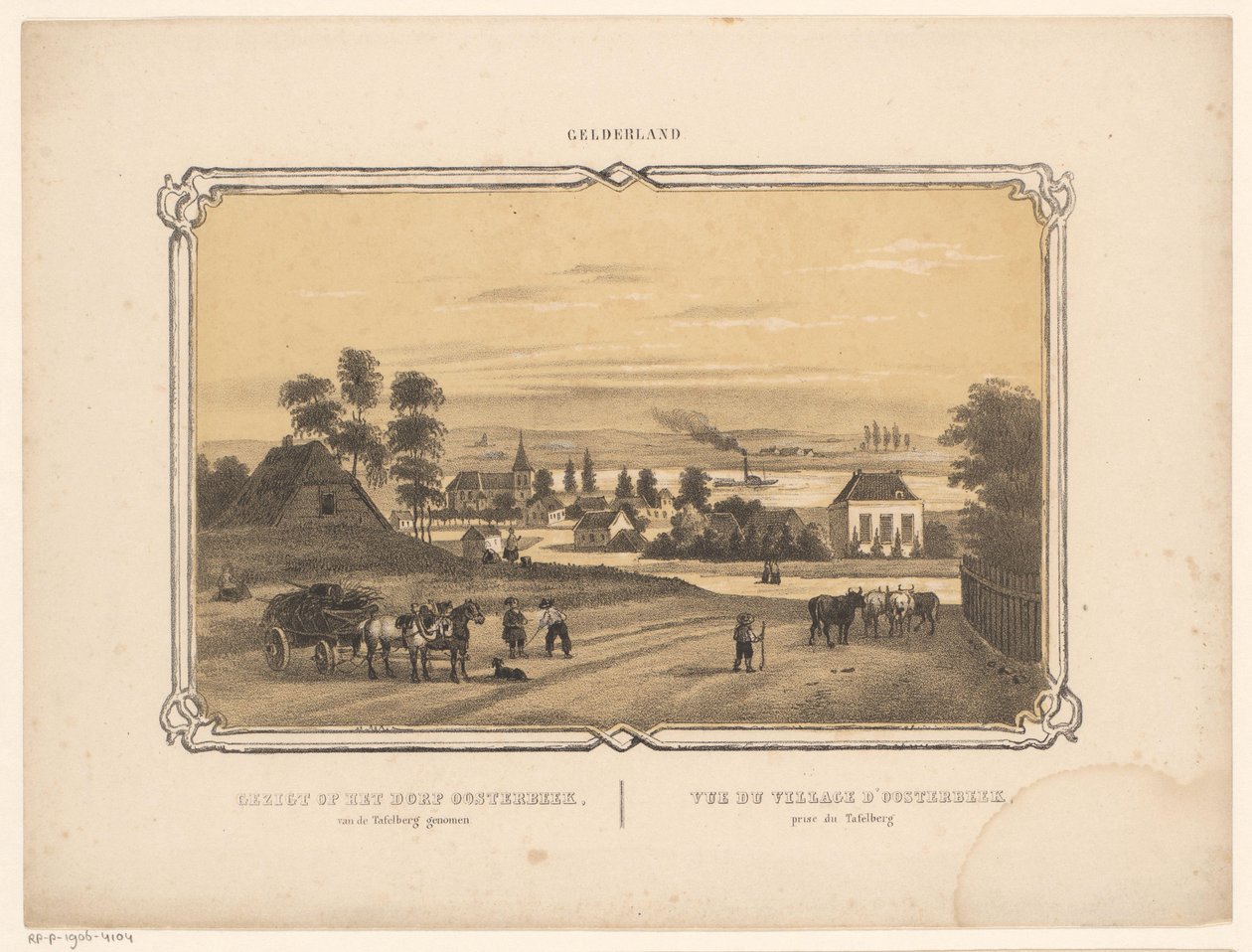 View of Oosterbeek by Frederik Lodewijk Huygens