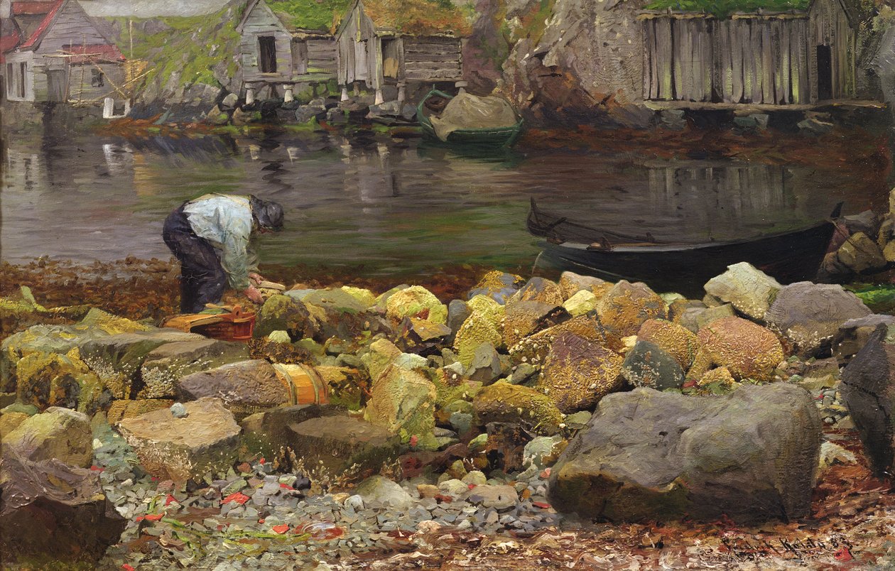 By the Fisher Shack by Fredrik Kolstoe