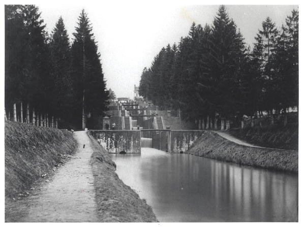Canal Locks on the Canal de Briare by French Photographer