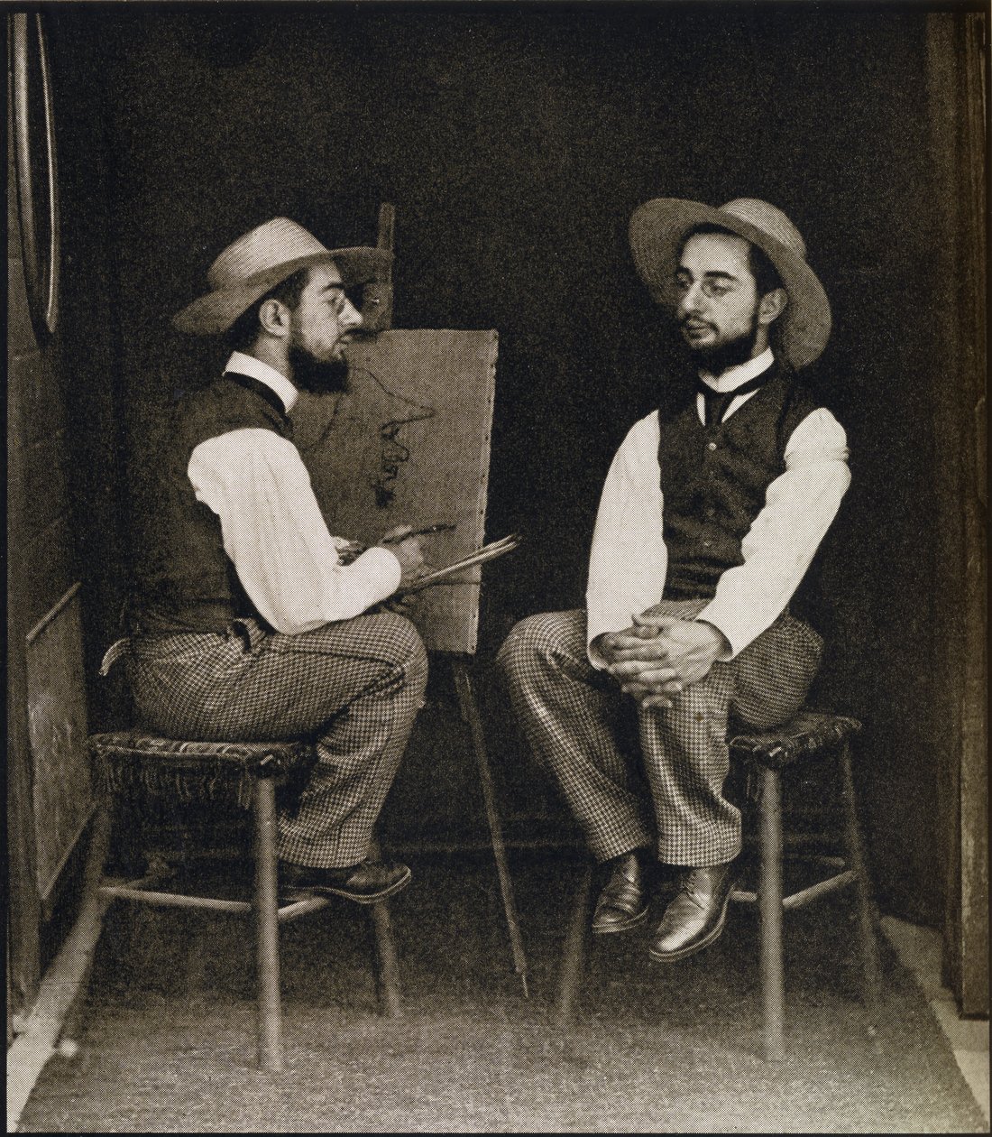 Double Portrait of Toulouse-Lautrec, from 