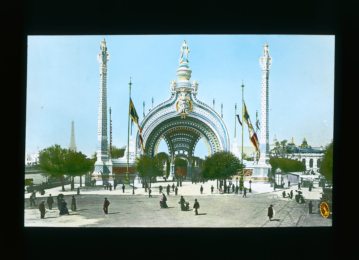 Paris Exposition: Main Entrance Gate, Paris, France by French Photographer