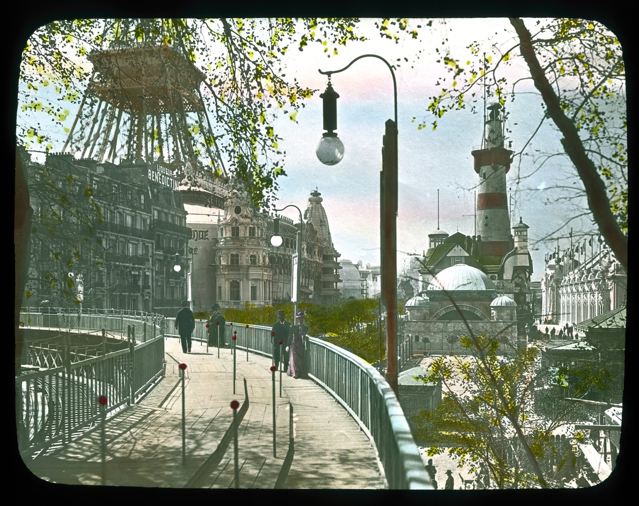 Paris Exposition: Moving Sidewalk, 1900 by French Photographer