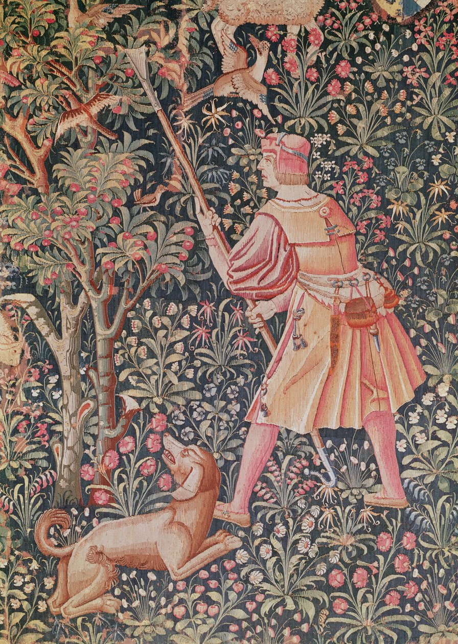A Man Gathering Pears with a Hoe, from 